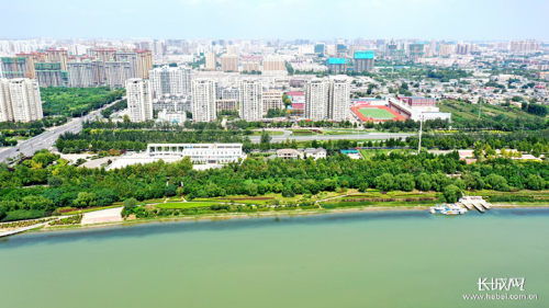 七里河水清岸綠，成為邢臺市民打卡新網紅